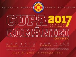 Cupa României de Karate Kyokushin 2017 Karate kiokushin - Oradea 2017