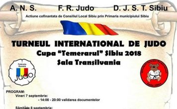 Turneul Internațional – Cupa Temerarul – Sibiu 2018 Cupa de Judo - Temerarul - Sibiu 2018