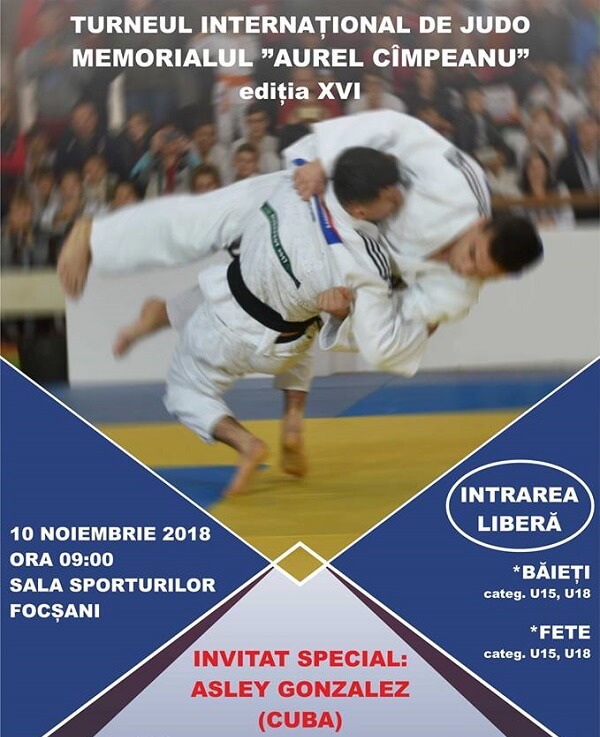 Turneul International de Judo - Memorialul Aurel Cimpeanu 2018