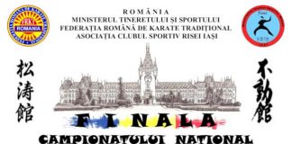 Finala Campionatului National de Karate traditional pentru Copii 2019