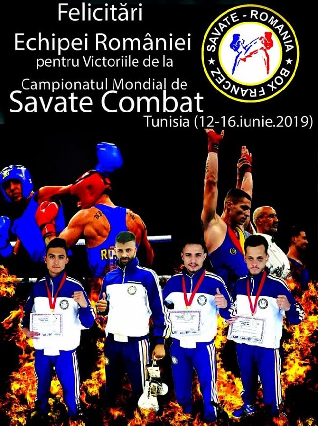Campionatul Mondial de Savate Combat iunie 2019 - Tunisia